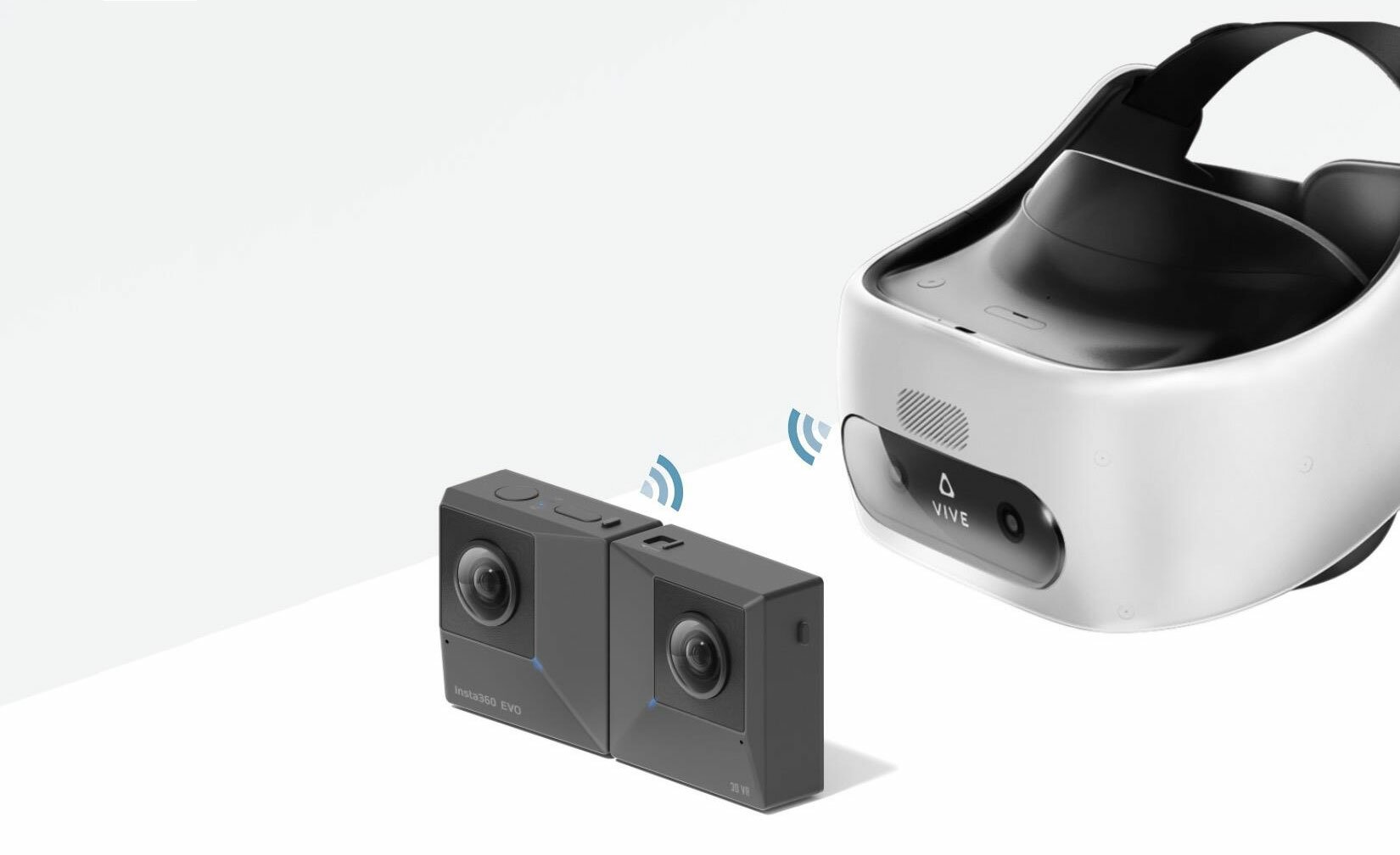 Insta360 EVO получила интеграцию с HTC Vive Focus