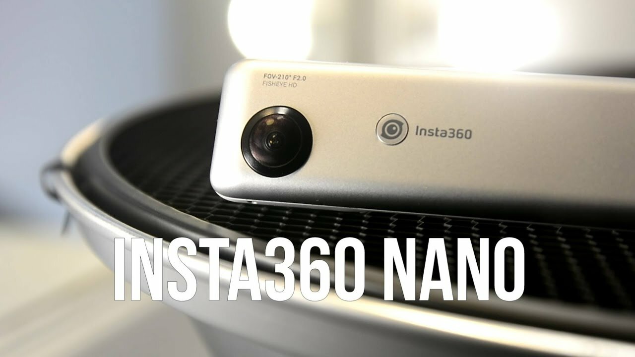 Первое 360-градусное видео с камеры Insta360 Nano